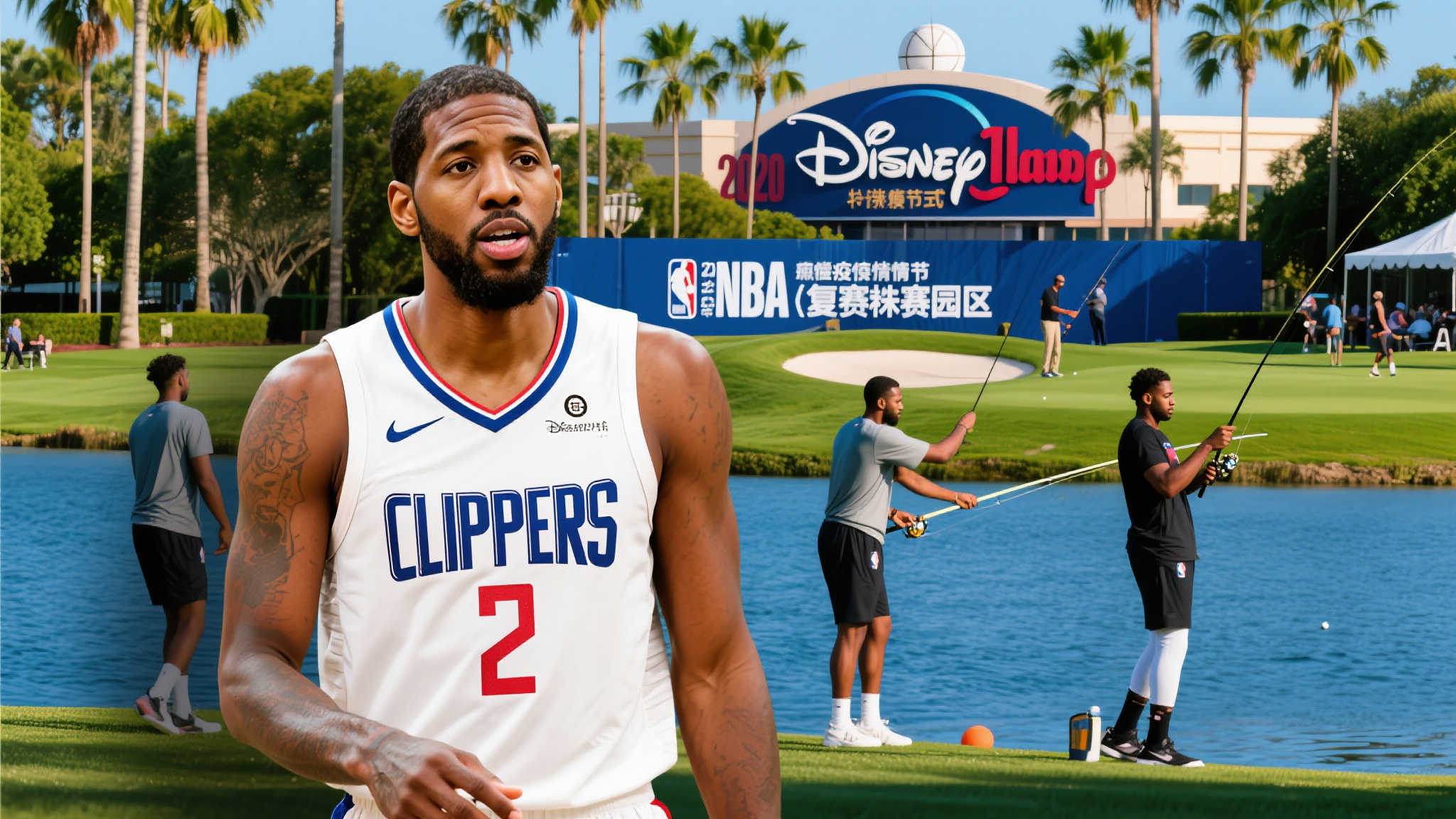 乔治：NBA复赛园区承诺钓鱼高尔夫 实则限制自由如牢笼